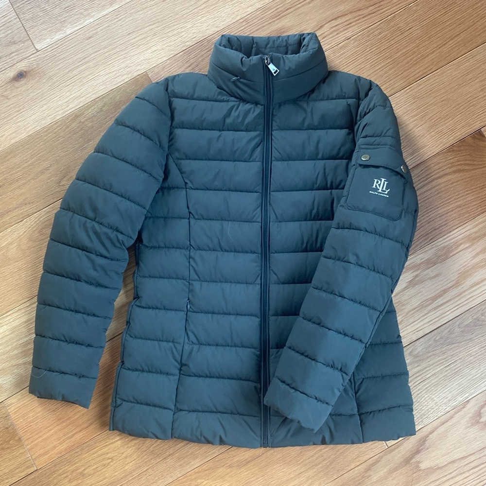 Lauren Ralph Lauren puffer color forest green